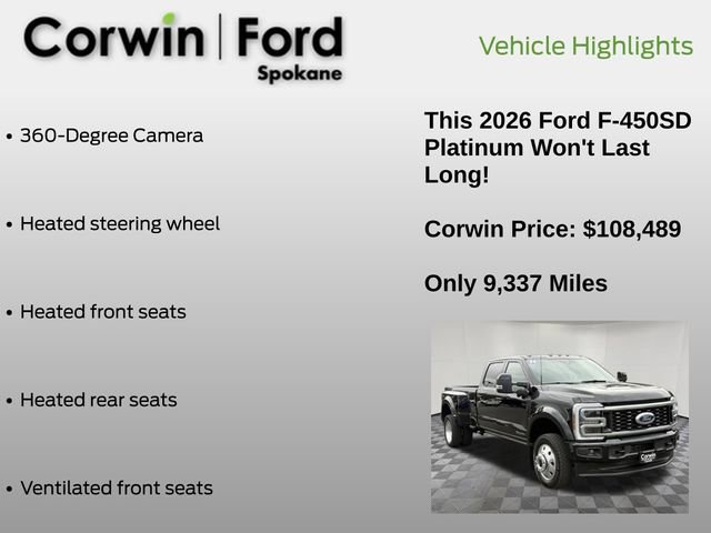 Used 2026 Ford F450 Platinum AWD/4WD image 13