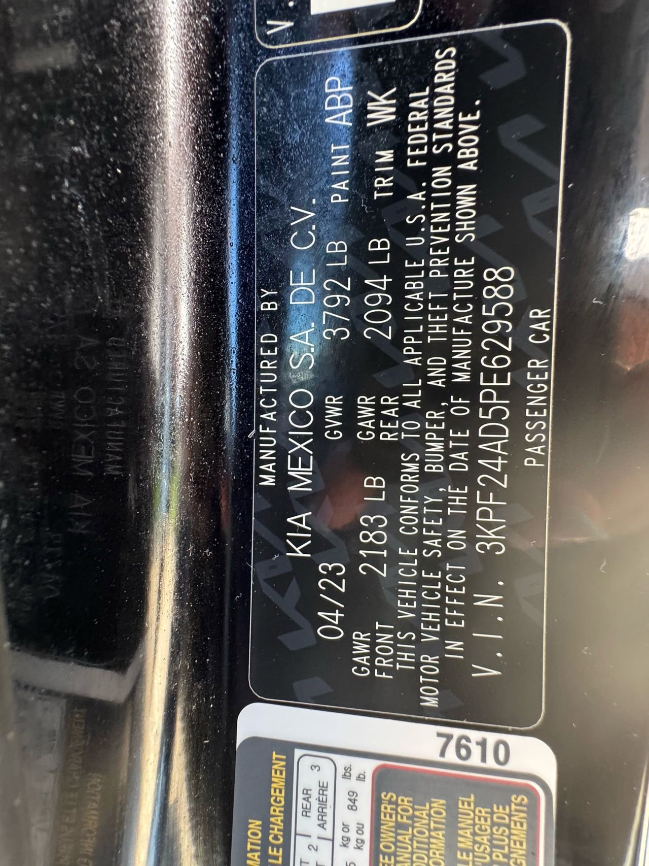 Used 2023 Kia Forte LXS FWD image 30