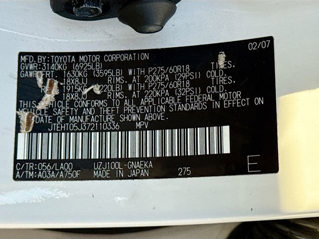 Used 2007 Toyota Land Cruiser w/ Convenience Pkg image 33