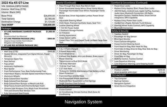 Used 2023 Kia K5 GT-Line image 2