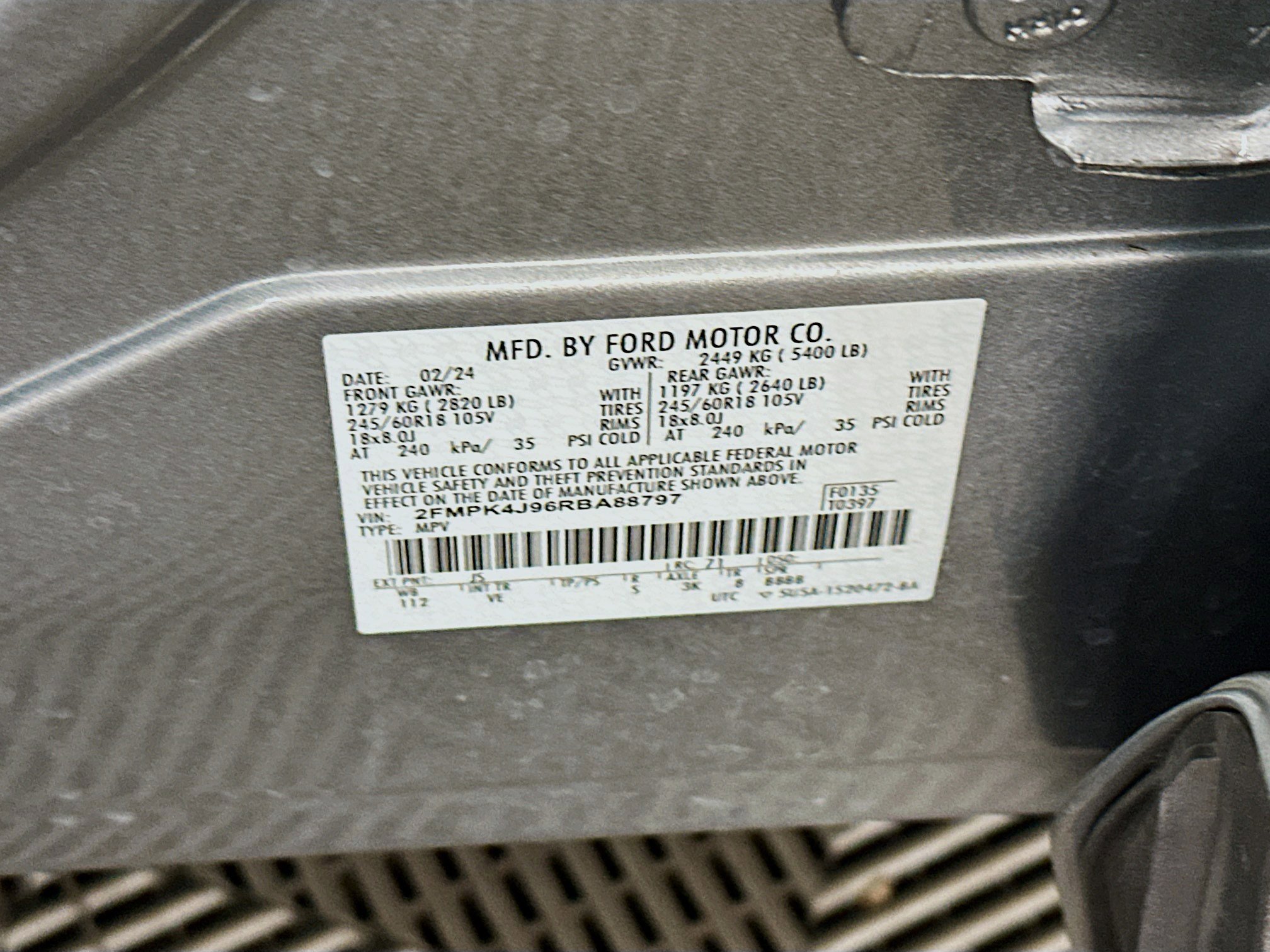 Used 2024 Ford Edge SEL image 12