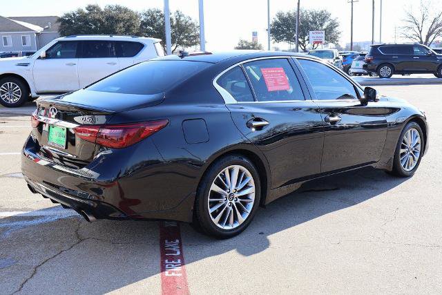 Used 2023 INFINITI Q50 Luxe w/ Cargo Package image 6