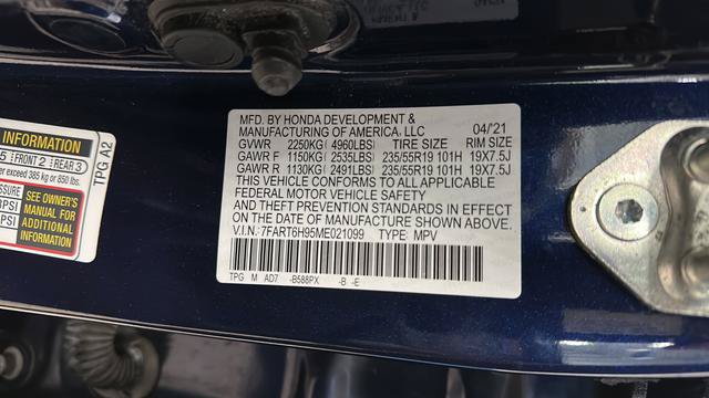 Used 2021 Honda CR-V Touring image 38