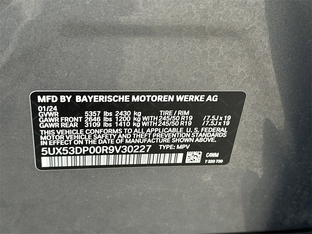 Used 2024 BMW X3 xDrive30i image 36