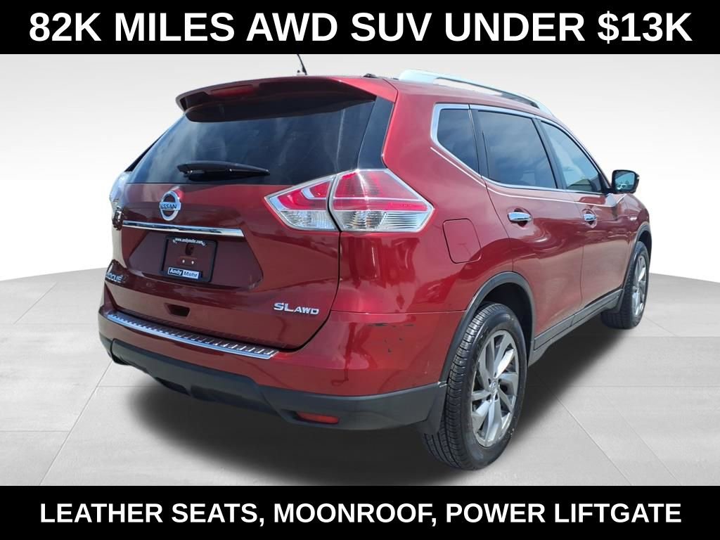Used 2015 Nissan Rogue SL AWD/4WD image 8