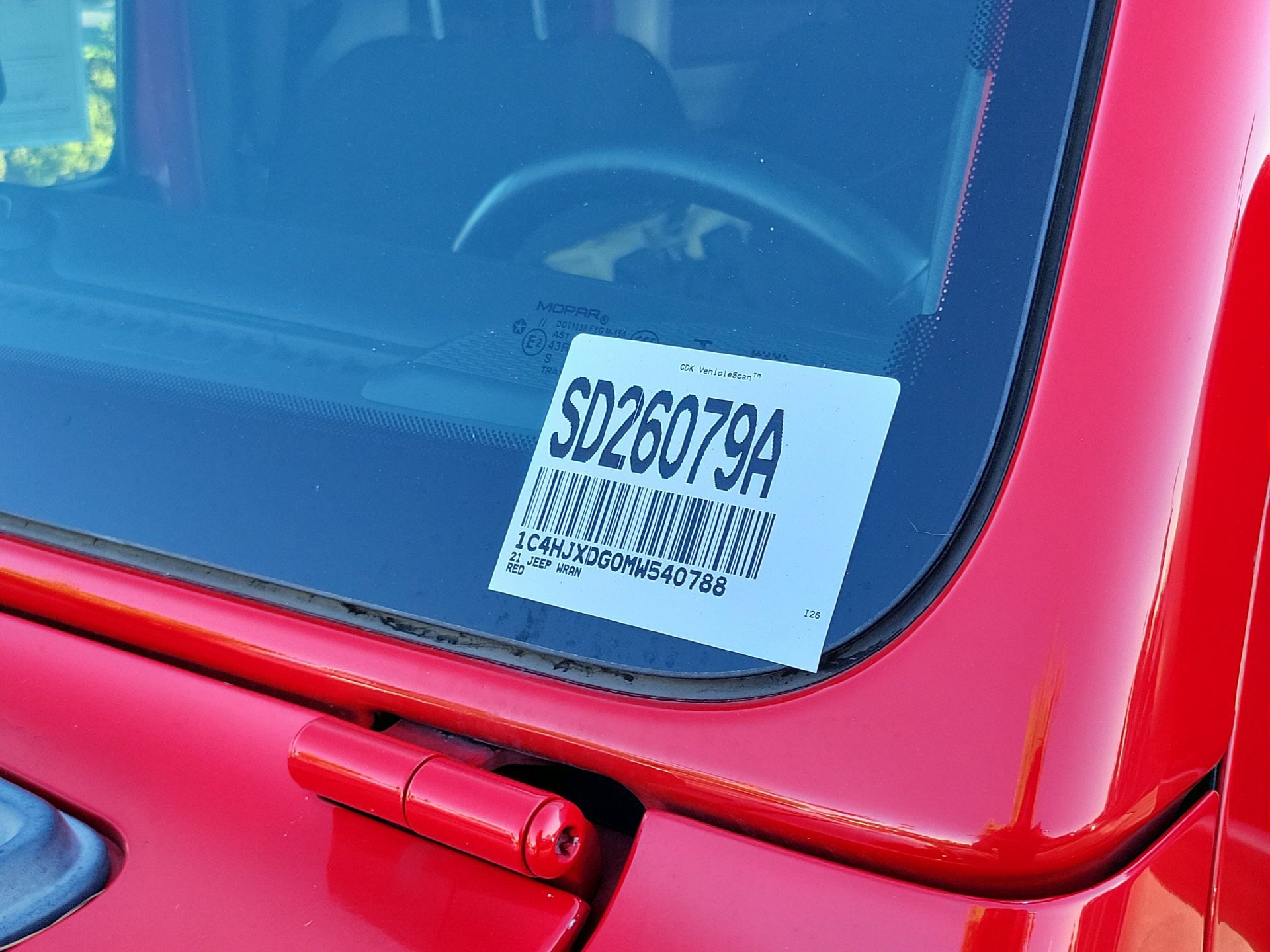 Certified 2021 Jeep Wrangler Unlimited Sport AWD/4WD image 7