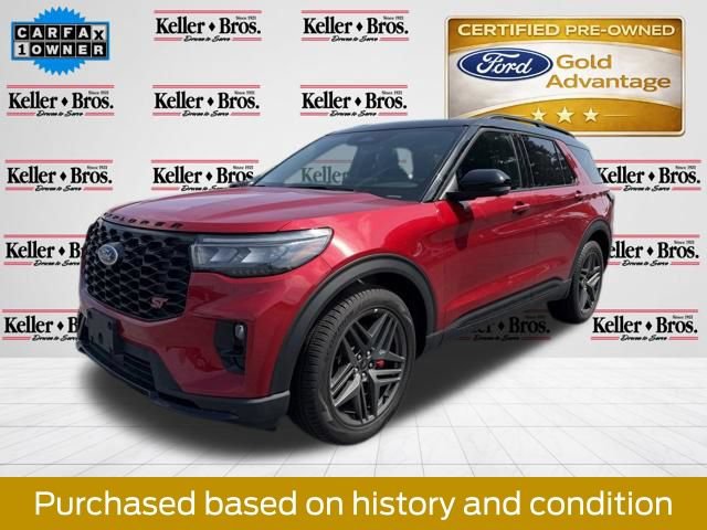 Certified 2025 Ford Explorer ST w/ Sun And Sound Package AWD/4WD image 4
