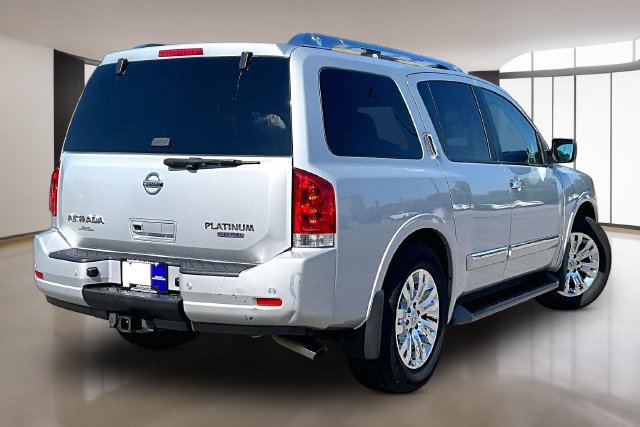 Used 2015 Nissan Armada Platinum w/ 2nd Row Captain Seat Package RWD image 6