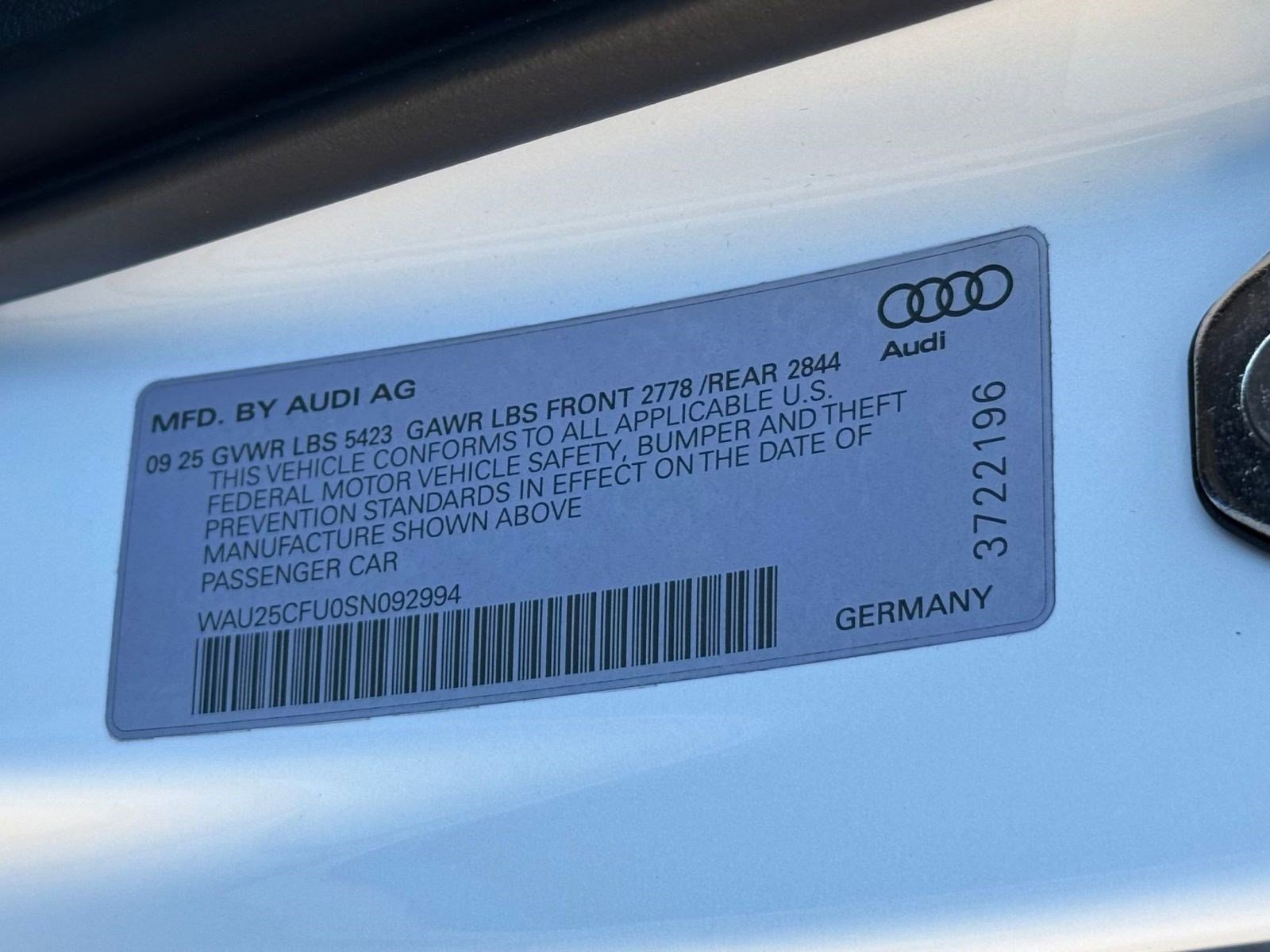 New 2025 Audi S5 Premium Plus image 19