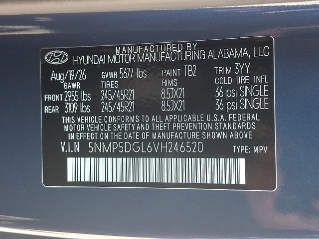 New 2027 Hyundai Santa Fe Calligraphy AWD/4WD image 17
