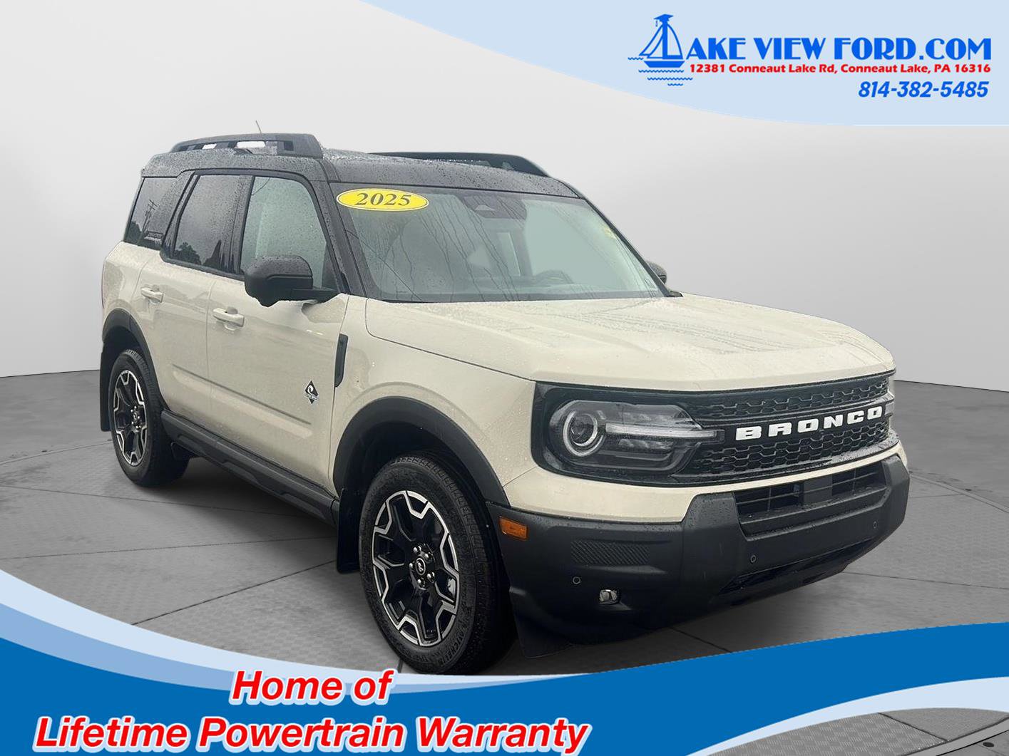 New 2025 Ford Bronco Sport Outer Banks w/ Outer Banks Tech Package+
