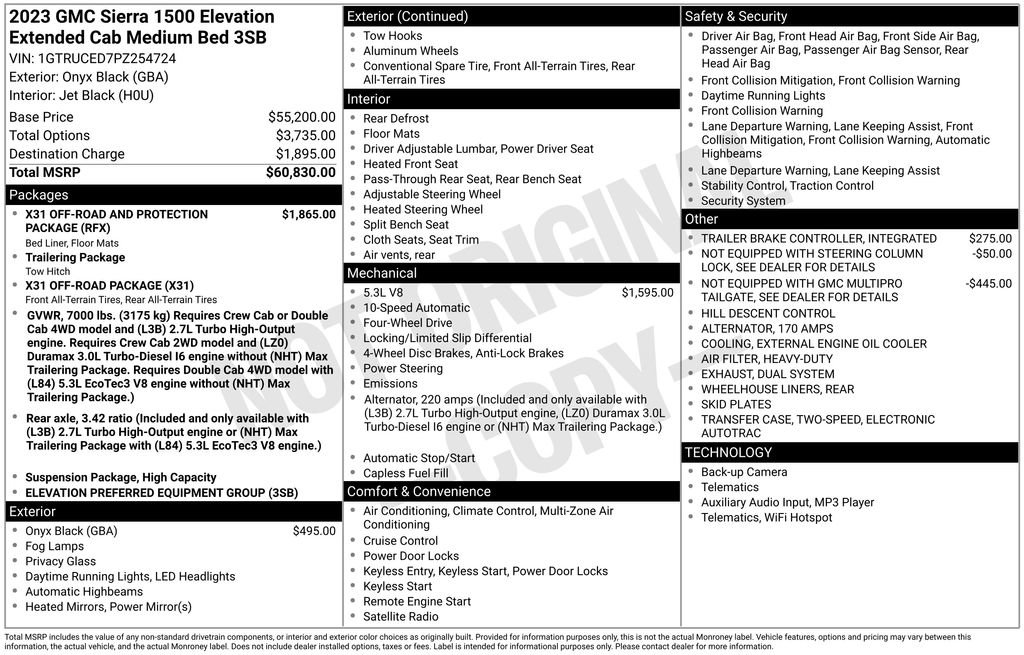 Used 2023 GMC Sierra 1500 Elevation image 40