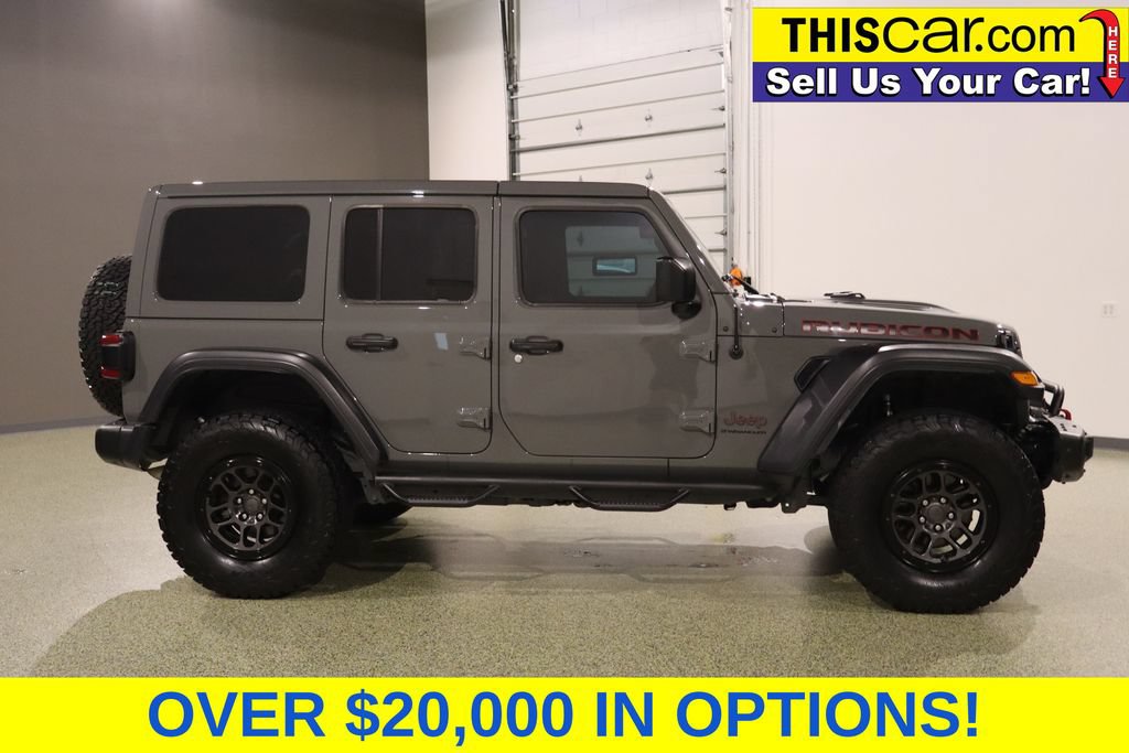 Used 2023 Jeep Wrangler Unlimited Rubicon w/ Xtreme 35 Tire Package AWD/4WD image 11