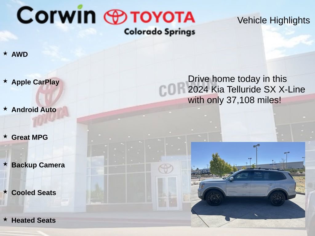 Used 2024 Kia Telluride SX X-Line AWD/4WD image 6