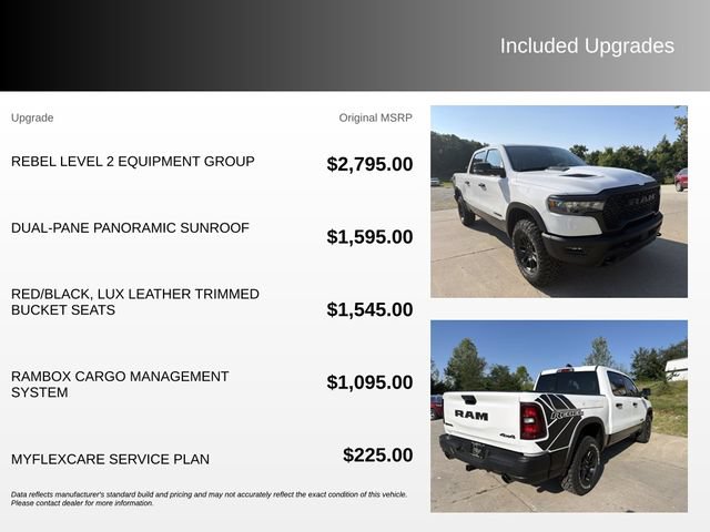 New 2026 RAM 1500 Rebel w/ Rebel Level 2 Equipment Group AWD/4WD image 4