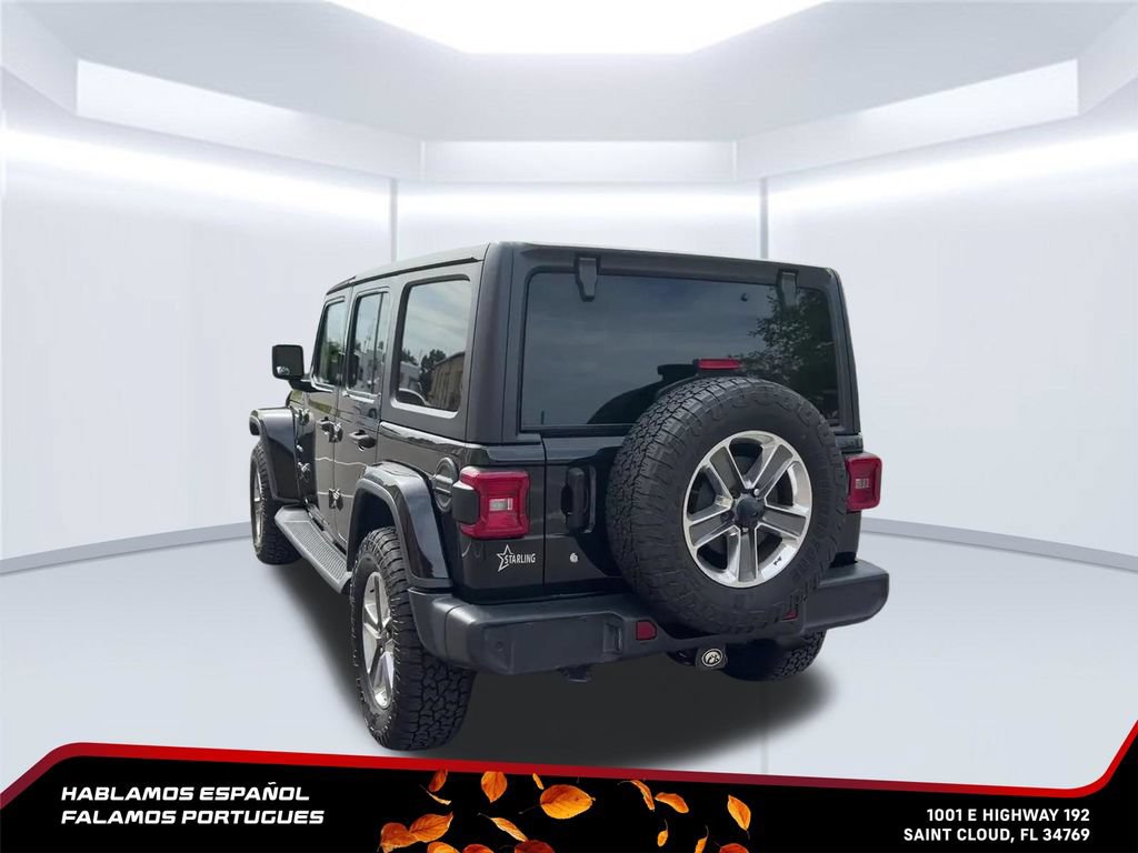 Used 2019 Jeep Wrangler Unlimited Sahara w/ Safety Group AWD/4WD image 5