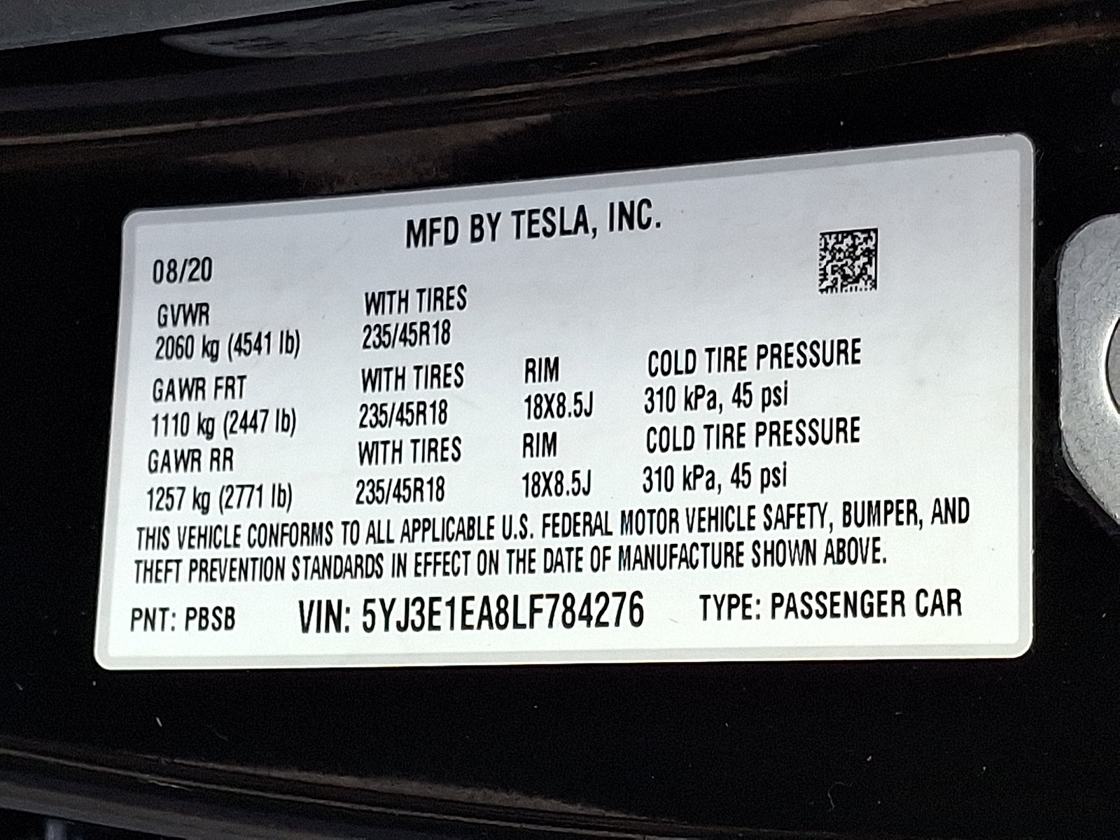 Used 2020 Tesla Model 3 Standard Range Plus RWD image 27