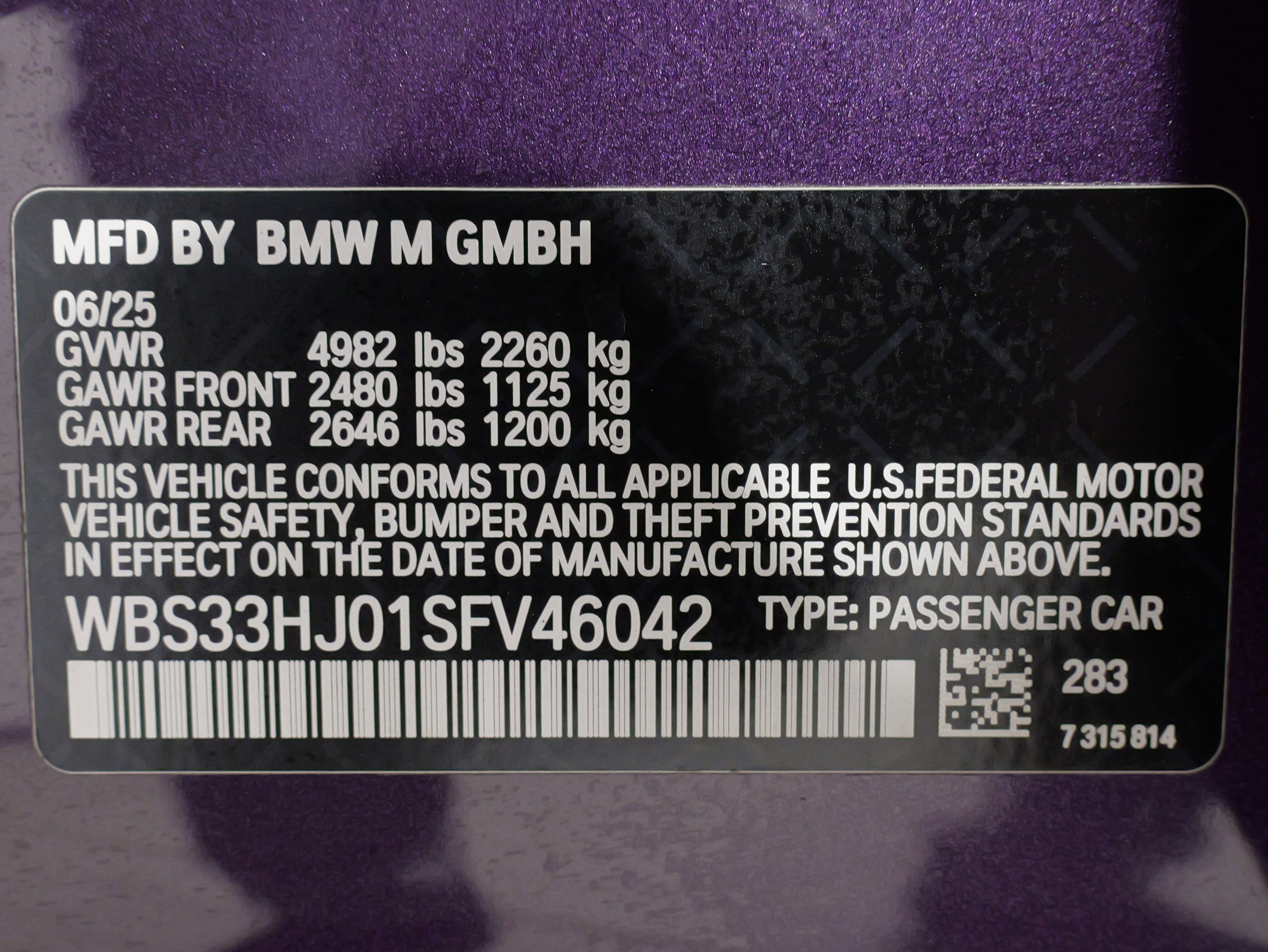 Used 2025 BMW M3 Competition w/ M Driver's Package image 80