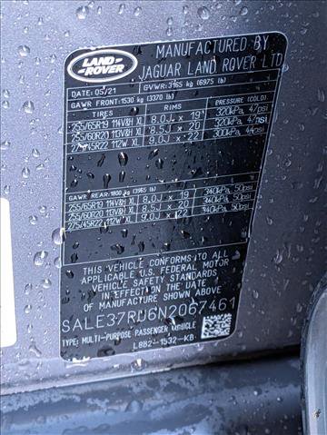 Certified 2022 Land Rover Defender 110 X-Dynamic HSE image 22