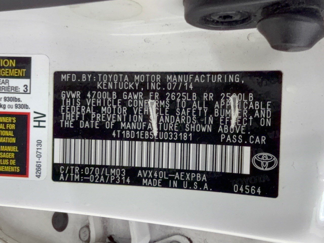 Used 2014 Toyota Avalon Limited FWD image 31