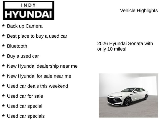 New 2026 Hyundai Sonata Blue image 7