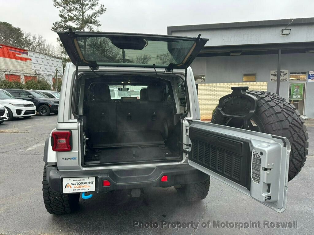 Used 2023 Jeep Wrangler Unlimited Rubicon 4xe w/ Steel Bumper Group image 12