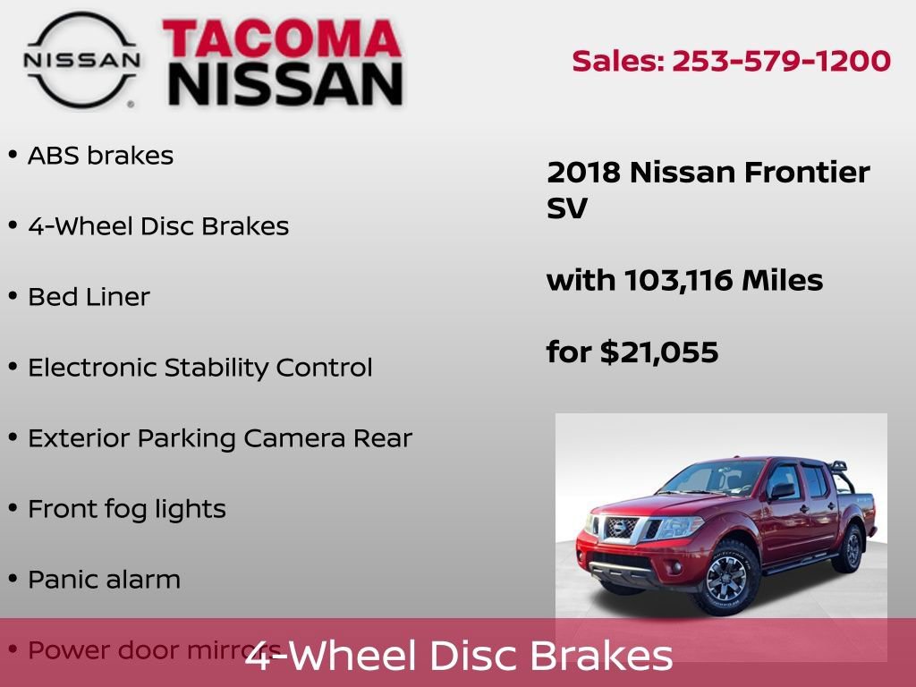 Used 2018 Nissan Frontier SV image 14