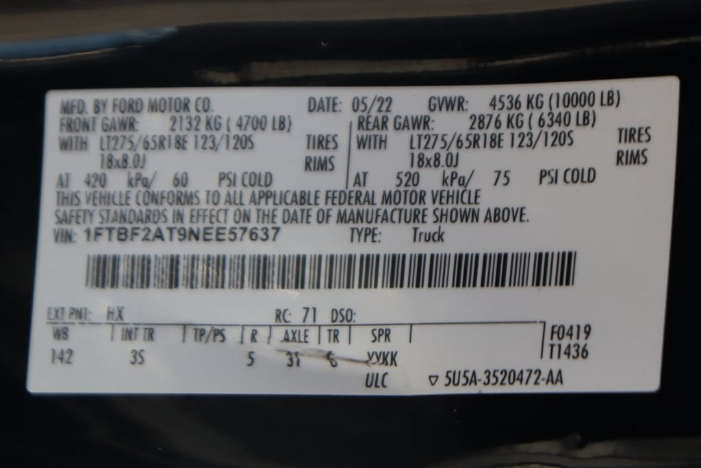 Used 2022 Ford F250 XLT w/ XLT Value Package RWD image 44