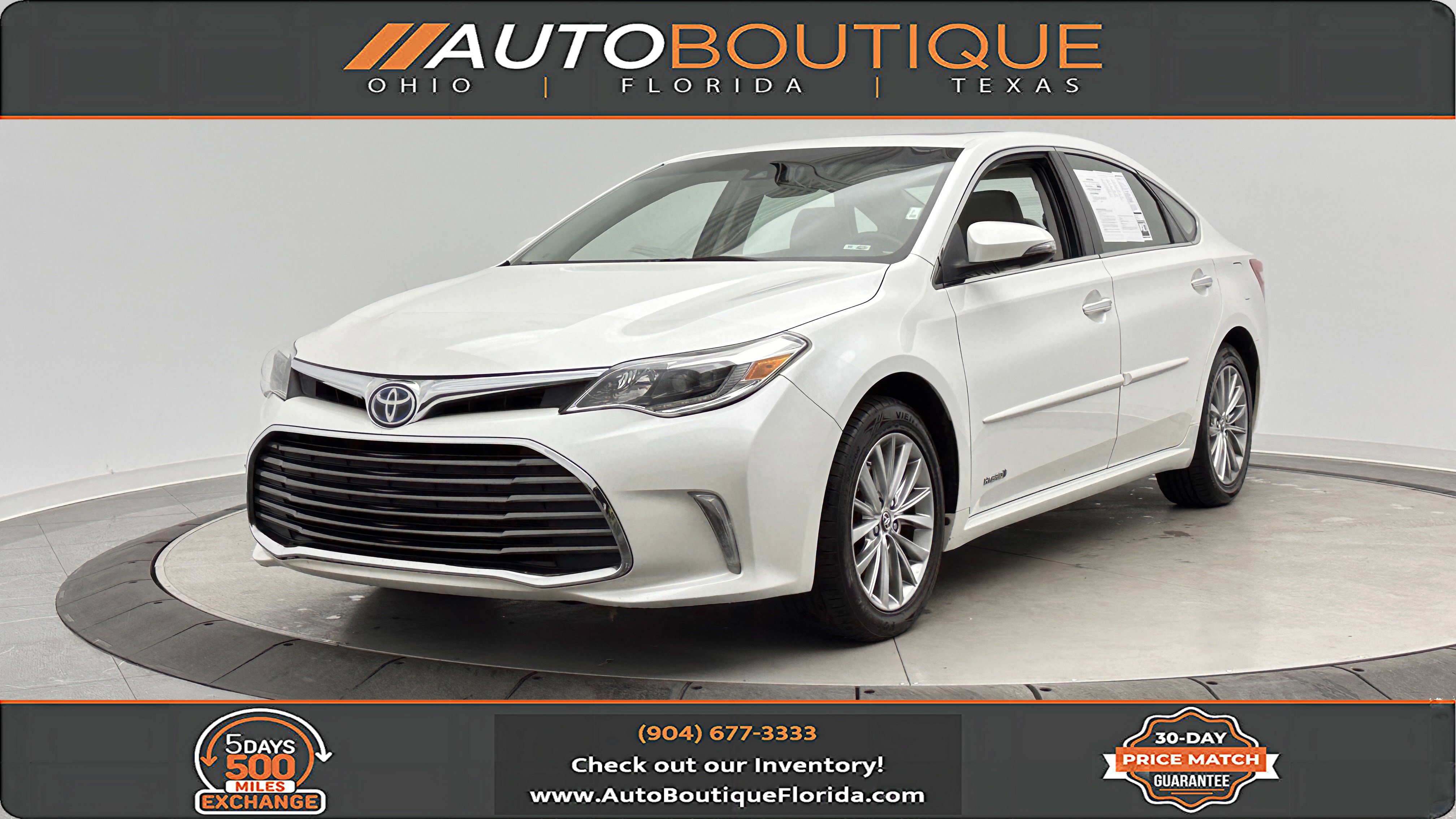 Used 2018 Toyota Avalon Limited w/ Protection Package FWD image 1