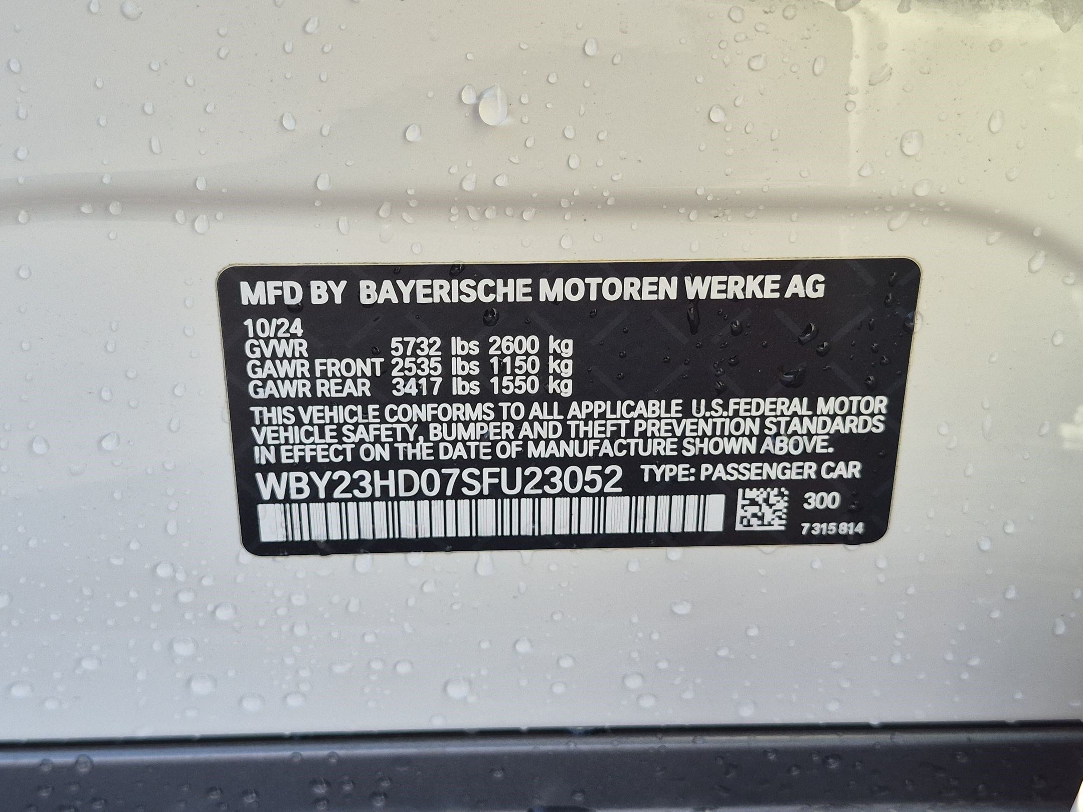 Certified 2025 BMW i4 eDrive40 w/ Parking Assistance Package RWD image 32