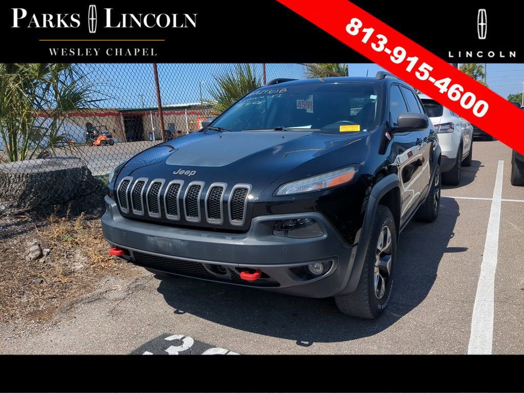 Used 2014 Jeep Cherokee Trailhawk w/ Technology Group AWD/4WD image 4