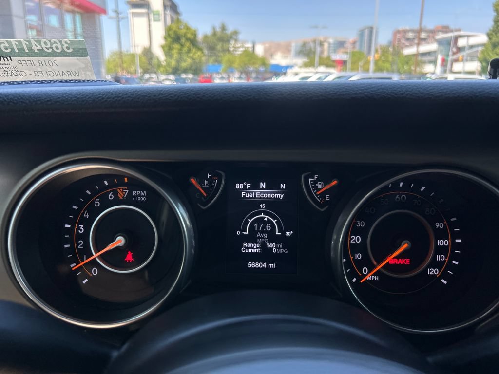Used 2018 Jeep Wrangler Unlimited Sport S AWD/4WD image 17