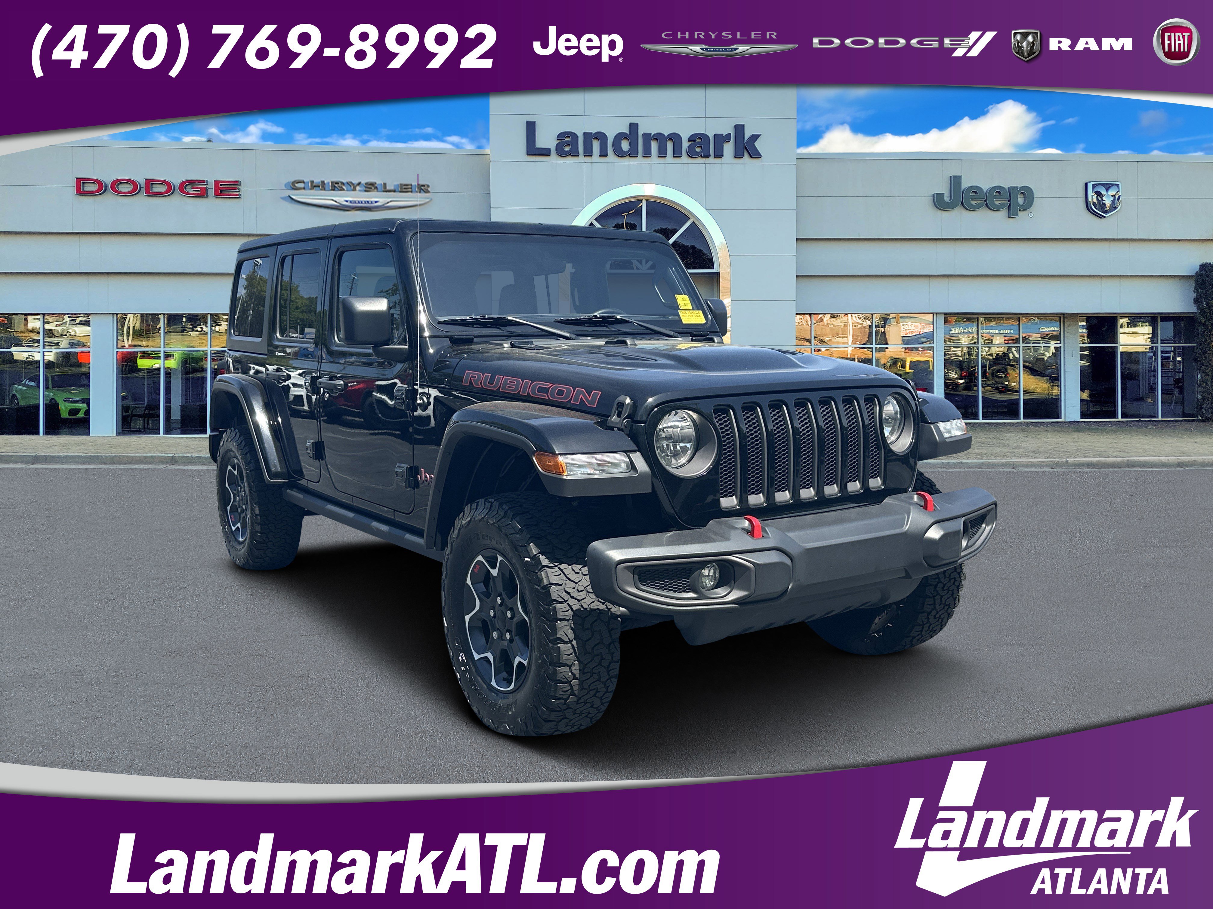 Used 2023 Jeep Wrangler Unlimited Rubicon w/ Cold Weather Group