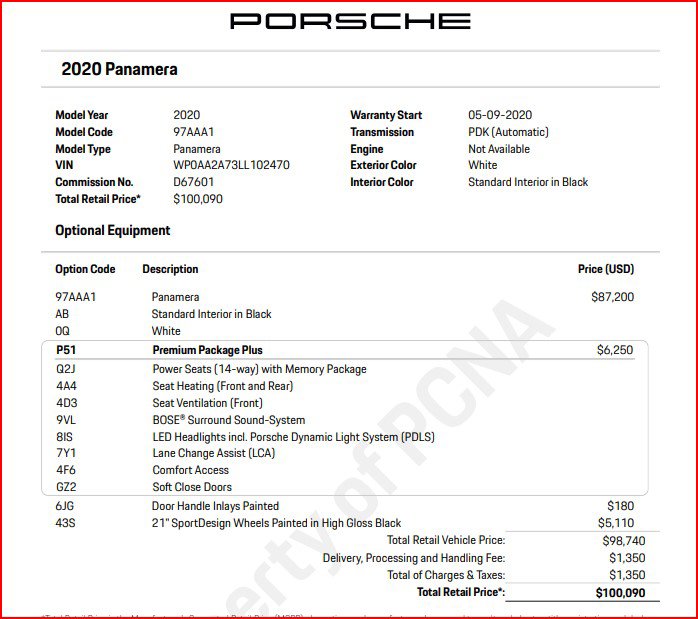 Certified 2020 Porsche Panamera image 12