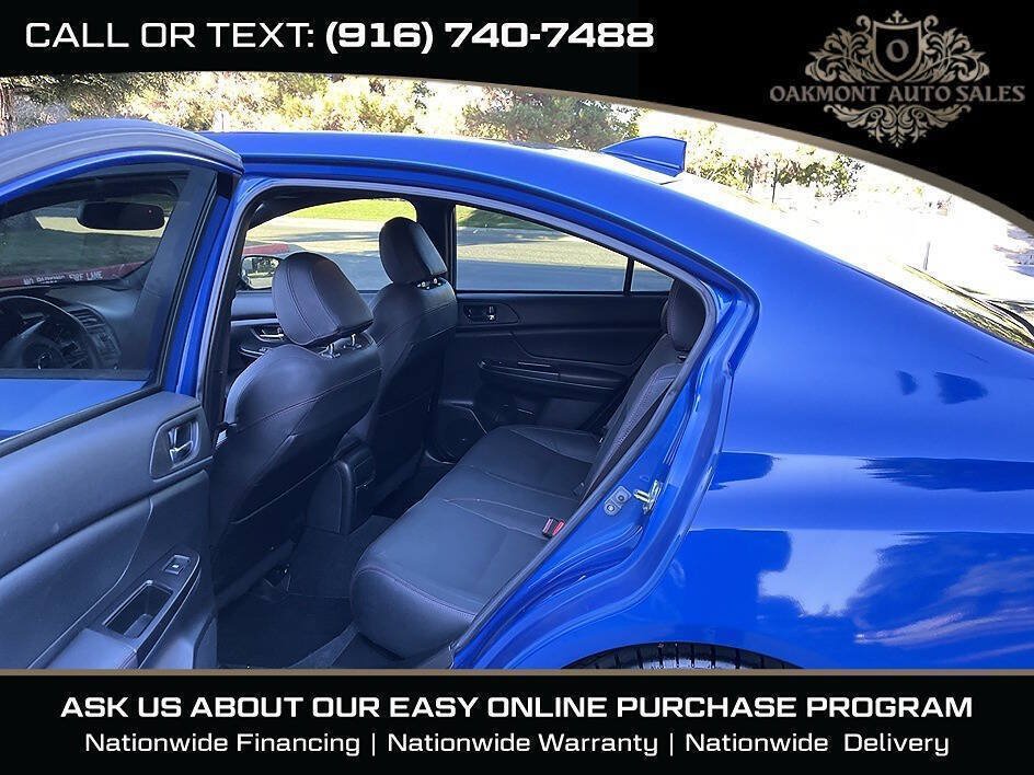 Used 2015 Subaru WRX Limited w/ Popular Package #3 AWD/4WD image 18