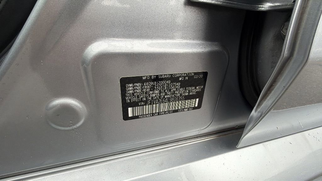 Used 2020 Subaru WRX STI w/ Popular Package #1 image 32