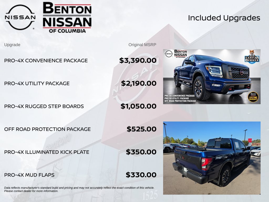 Used 2024 Nissan Titan PRO-4X w/ Pro-4x Convenience Package AWD/4WD image 5