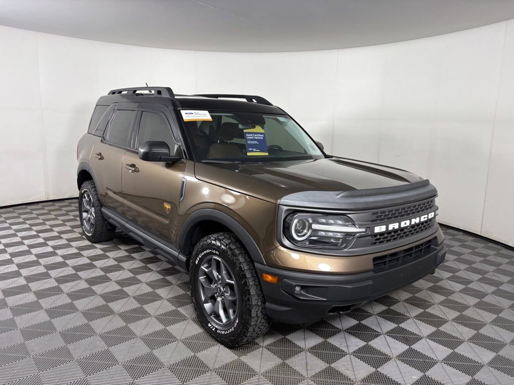 Certified 2022 Ford Bronco Sport Badlands w/ Premium Package image 1