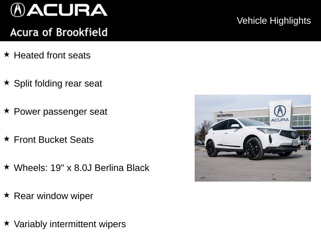 Certified 2025 Acura RDX SH-AWD image 20