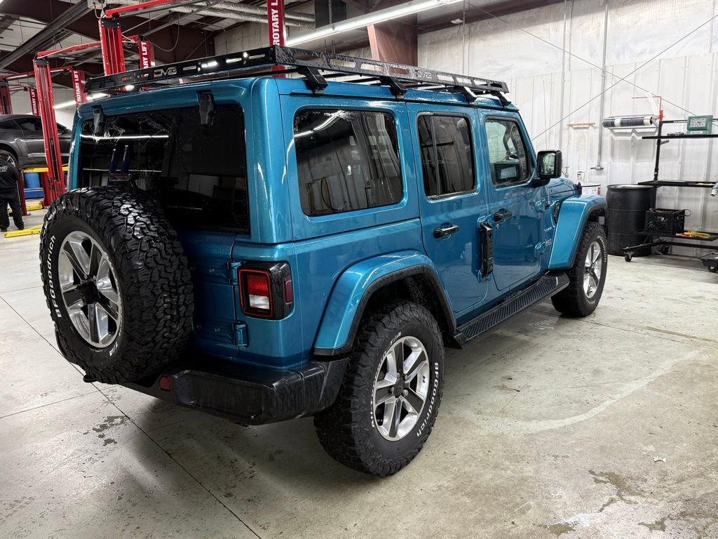 Used 2019 Jeep Wrangler Unlimited Sahara w/ Uconnect 4C Nav & Sound Group AWD/4WD image 7