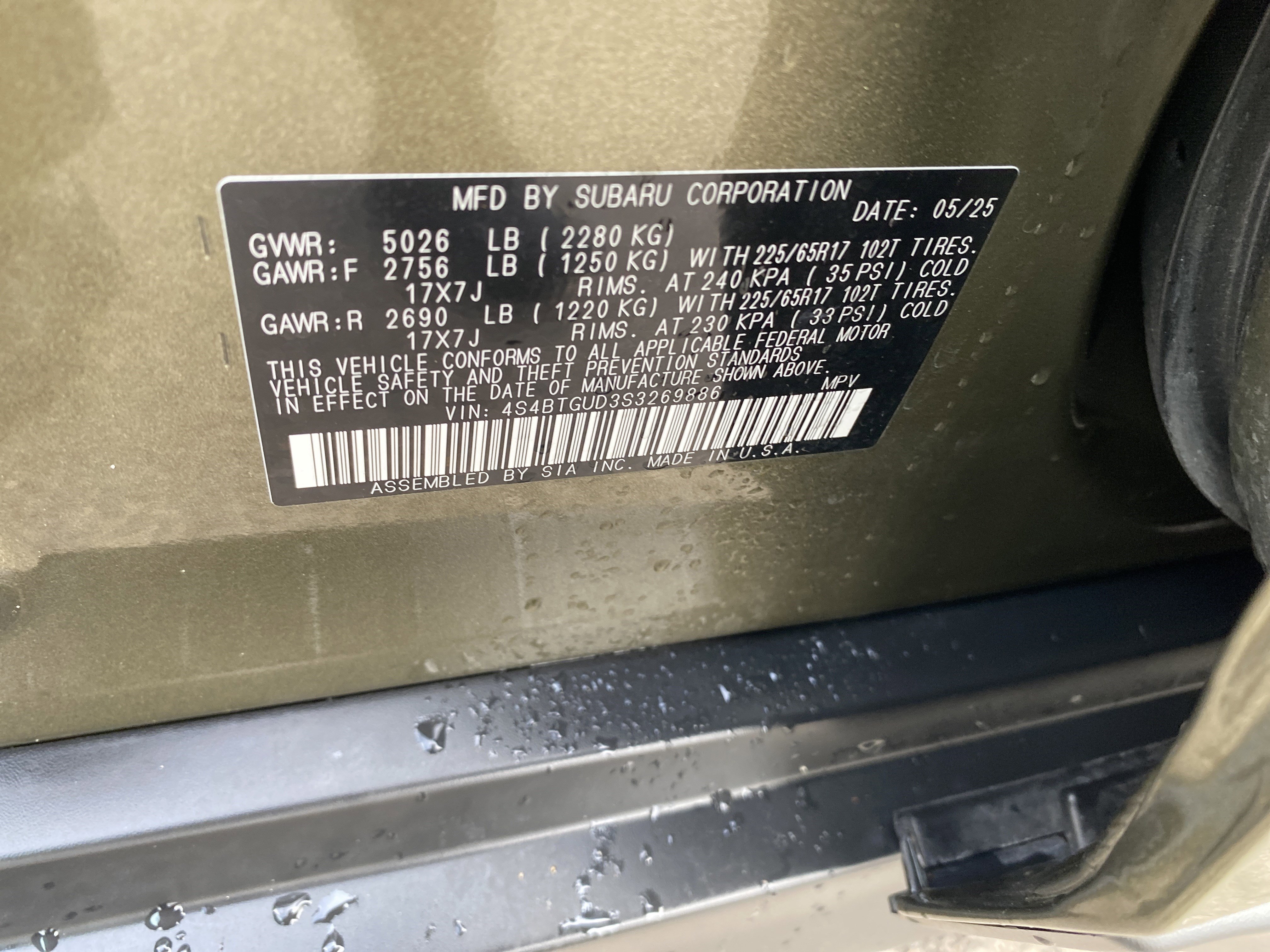 Used 2025 Subaru Outback Wilderness image 27