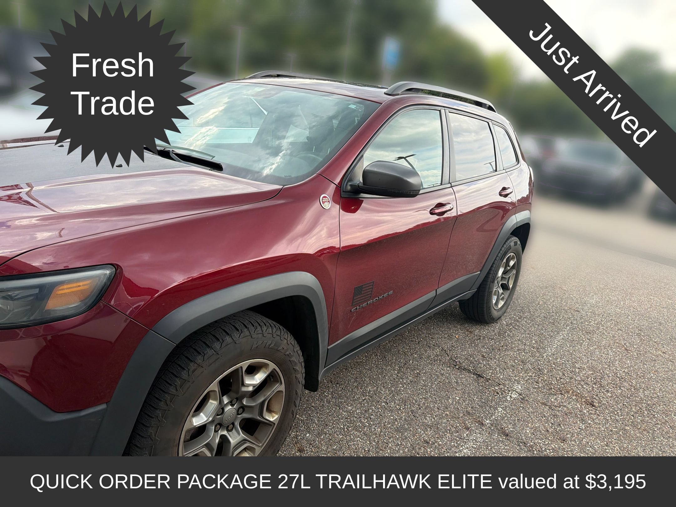 Used 2019 Jeep Cherokee Trailhawk