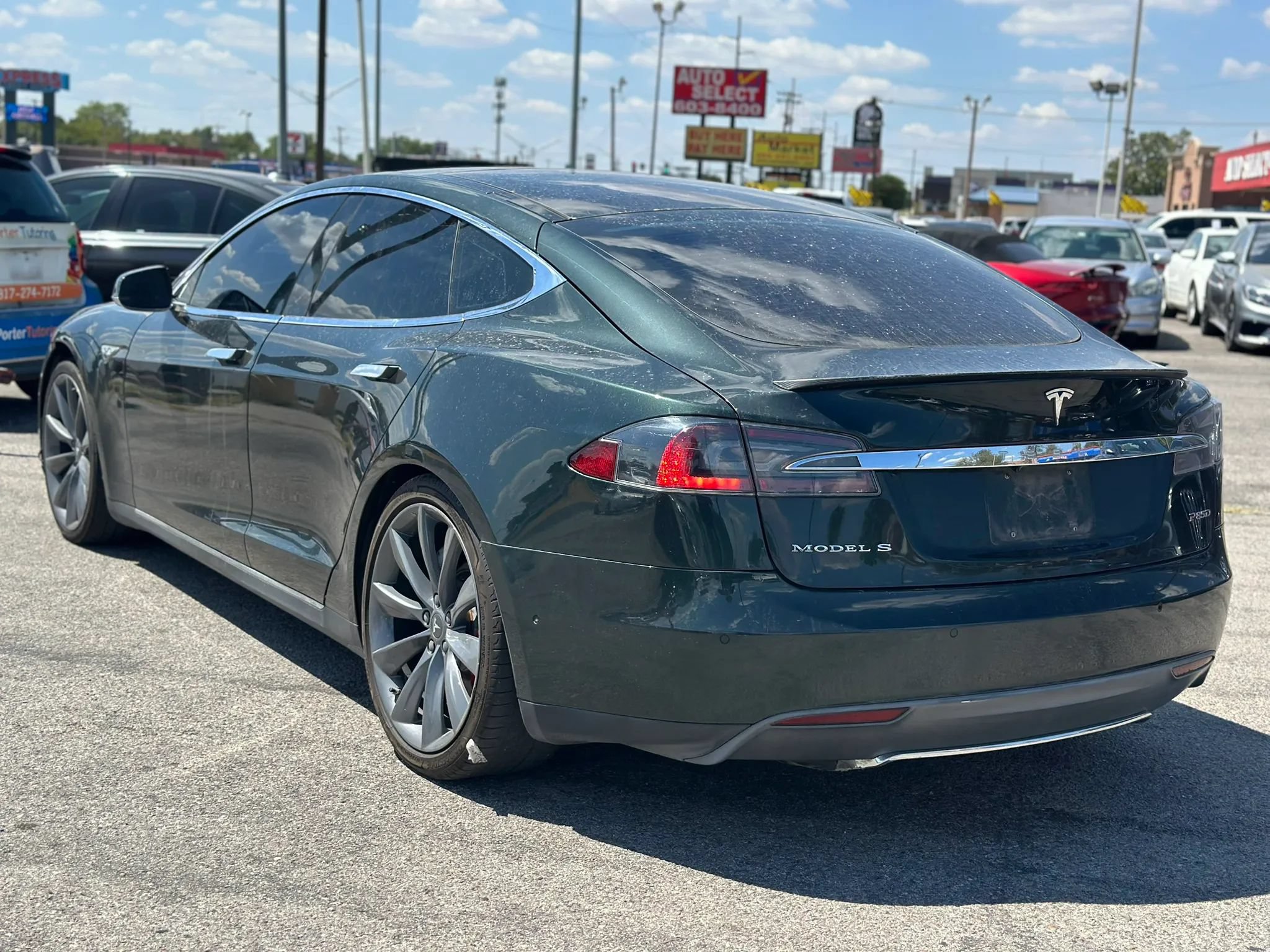 Used 2014 Tesla Model S P85D AWD/4WD image 9
