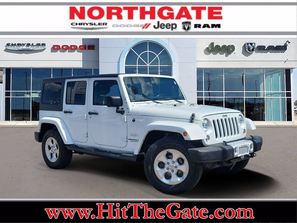 Used 2014 Jeep Wrangler Unlimited Sahara w/ Connectivity Group AWD/4WD image 1