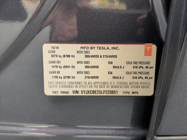 Used 2020 Tesla Model X Long Range image 29