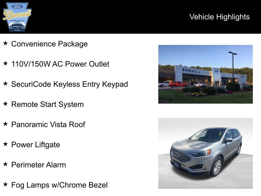 Certified 2022 Ford Edge SEL w/ Convenience Package image 8