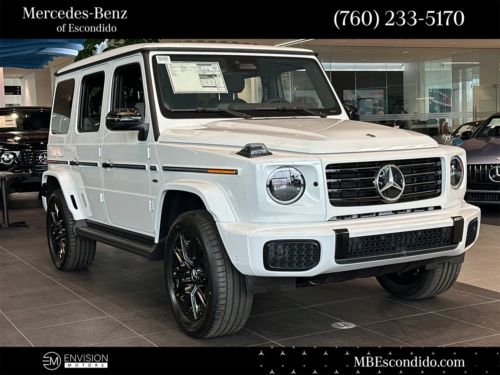 New 2025 Mercedes-Benz G 580 w/ EQ Technology