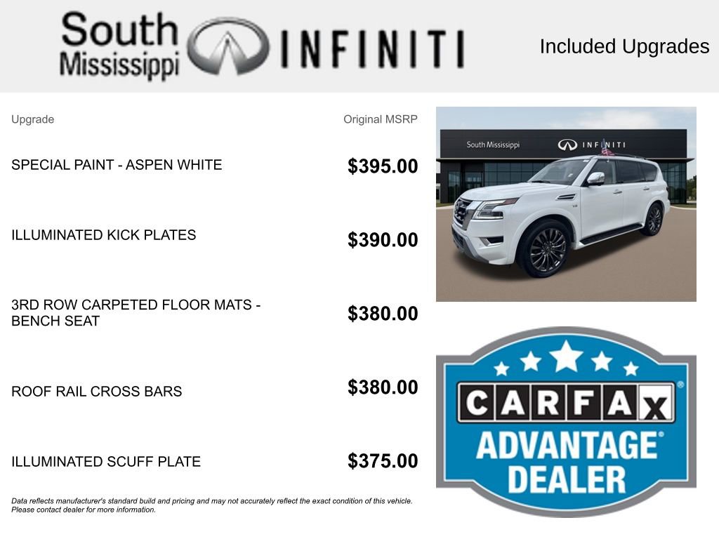 Used 2022 Nissan Armada Platinum RWD image 5