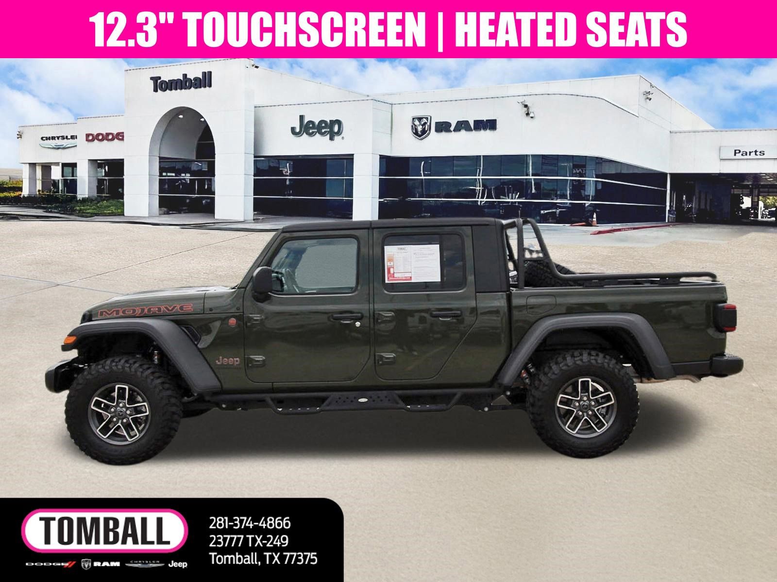 Used 2024 Jeep Gladiator Mojave w/ Convenience Group AWD/4WD image 4