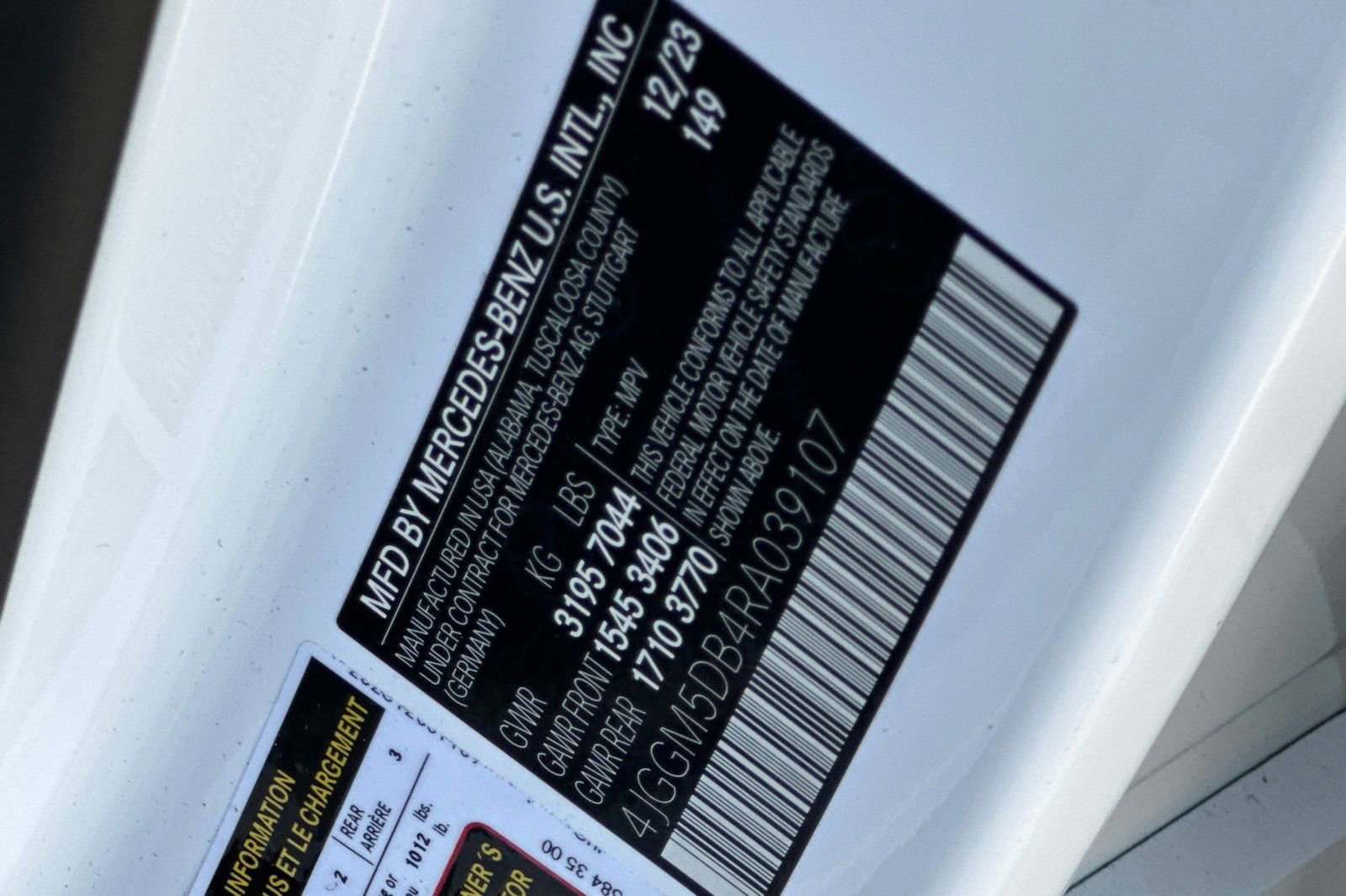 Certified 2024 Mercedes-Benz EQE AMG 4MATIC SUV image 38